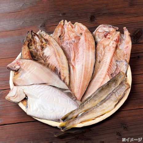 北海道産魚醤仕込み　一夜干し６種７尾セット