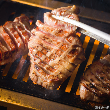 （９００ｇ）＜一心たん助＞極厚霜降り牛タンステーキ