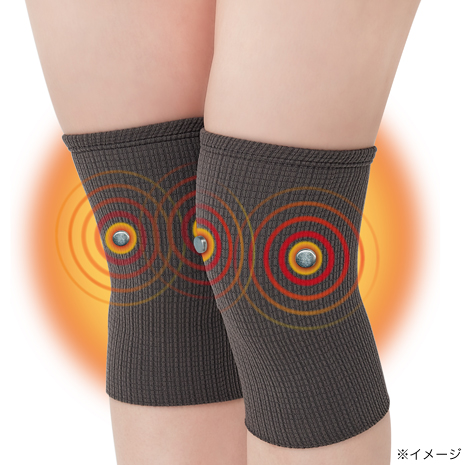 （ひざ用４枚組）マグネリラックス血行改善サポーター