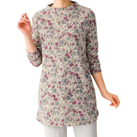 京丹波友禅染チュニック