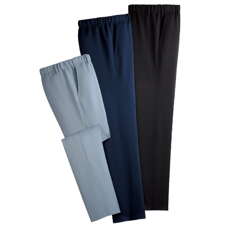 （股下７０ｃｍ）日本製　定番パンツ同サイズ３色組