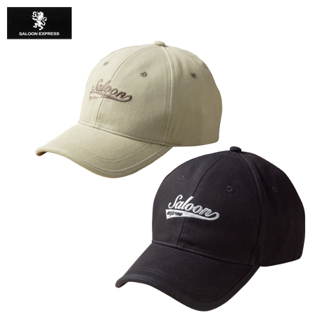 ＜サルーンエクスプレス＞刺しゅう入りキャップ　２色組