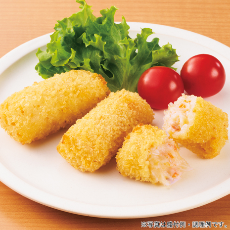 北海道産　オオズワイガニのクリームコロッケ