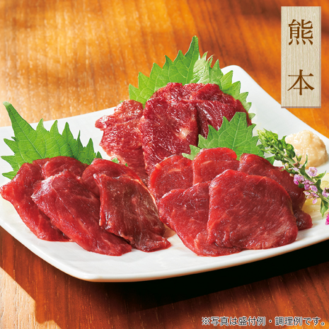 ＜菅乃屋＞ロース馬刺し