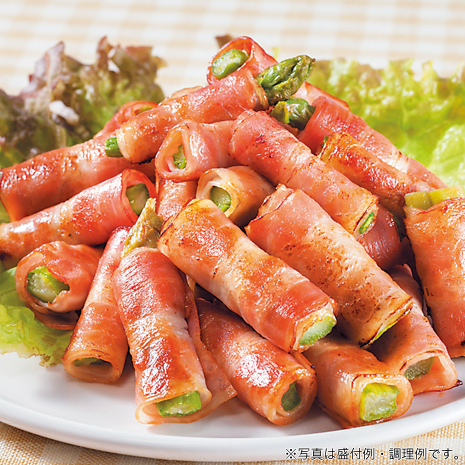 ひとくちアスパラベーコン