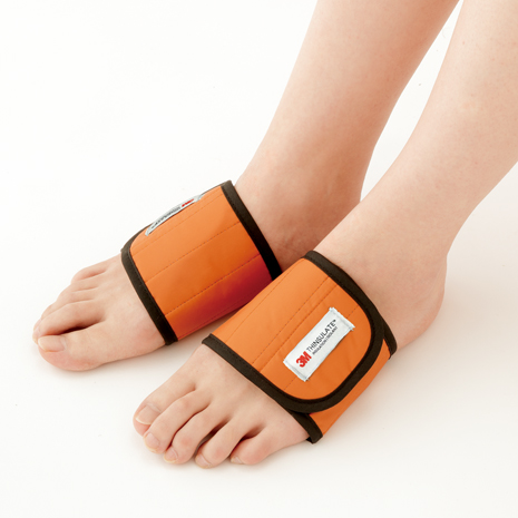 （１足組）足裏楽いきいき磁気サポーター