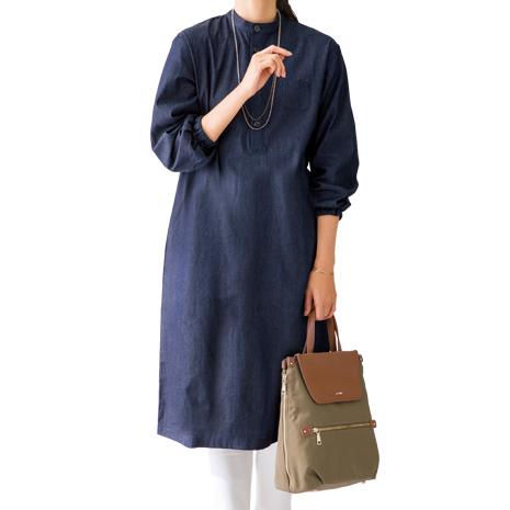 デニムワンピース