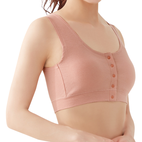 ＜セルヴァン＞楽ちん前開きブラ　同サイズ３枚組