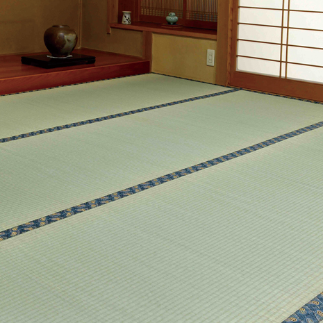 （江戸間８畳・３４８×３５２ｃｍ）い草上敷き