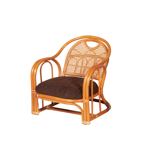 （ロータイプ）ラタン　アームチェア