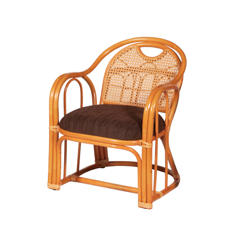 （ミドルタイプ）ラタン　アームチェア