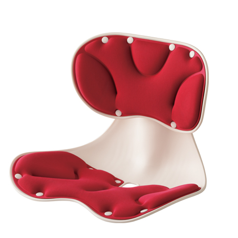 腰にピタッと美姿勢チェア