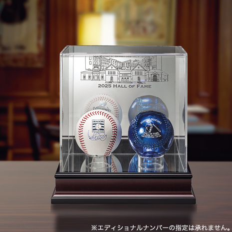 ２０２５アメリカ野球殿堂入り　イチロー直筆サインボール
