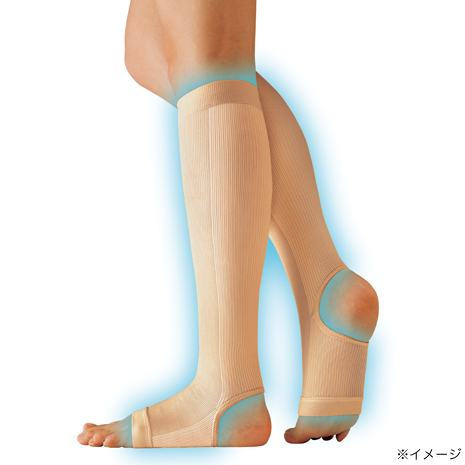 涼感キュッと一般医療用サポーター　同サイズ４枚組