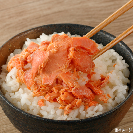 （６本）天然焼紅鮭のあらほぐし