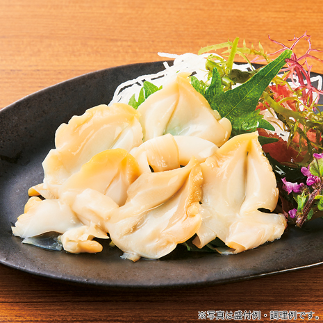 刺身用ツブ貝スライス