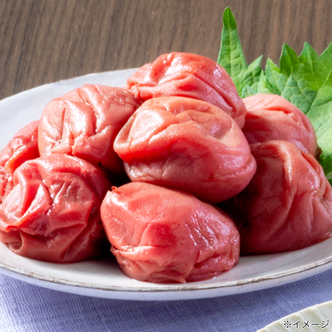 （１ｋｇ）紀州南高梅　つぶれしそ梅干し