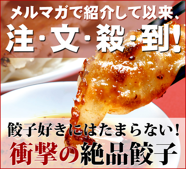 巷で話題沸騰中★餃子好きにはたまらない！衝撃の絶品餃子