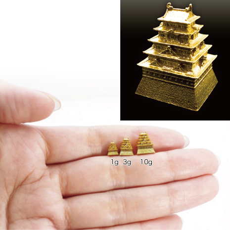（３ｇ）純金江戸城
