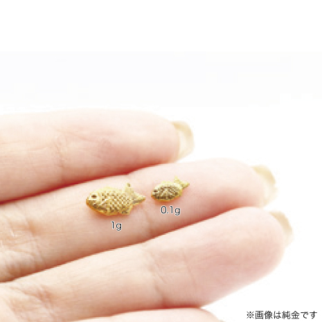 （１ｇ）純プラチナたい焼き