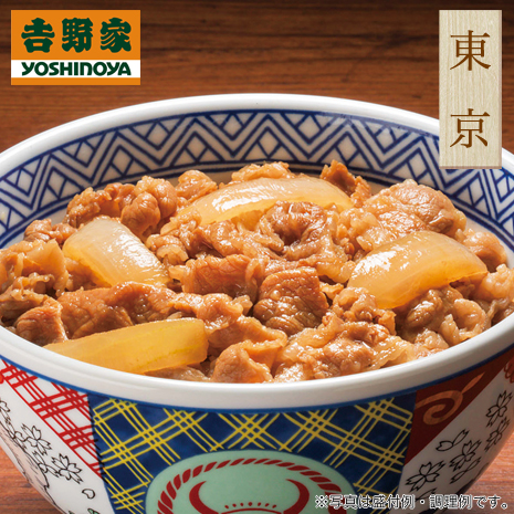 （１０食）＜吉野家＞牛丼の具