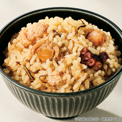 海鮮炊き込みご飯の素