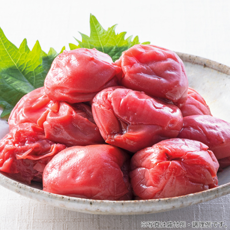 （１ｋｇ・しそ）紀州南高梅　つぶれしそ梅干し
