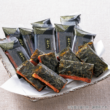 海苔のためのおかき