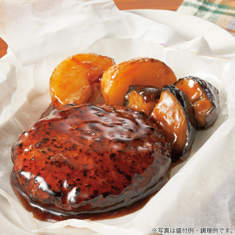 紙包み　照り焼きハンバーグ