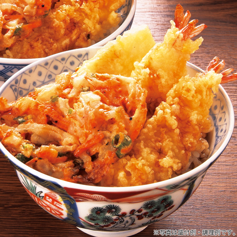 （４パック）レンジで簡単！海老天丼の具