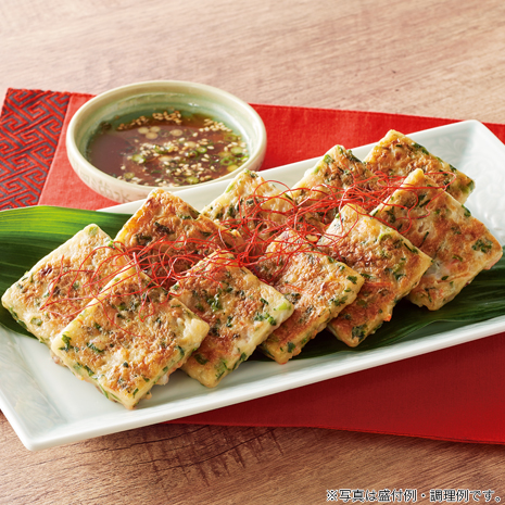 イカと野菜のもっちりチヂミ