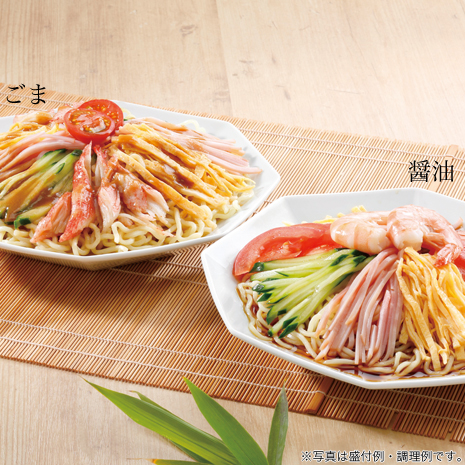 ＜河京＞冷やし中華（醤油・ごま）