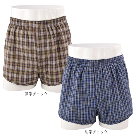 失禁用トランクス　同サイズ２色計４枚組