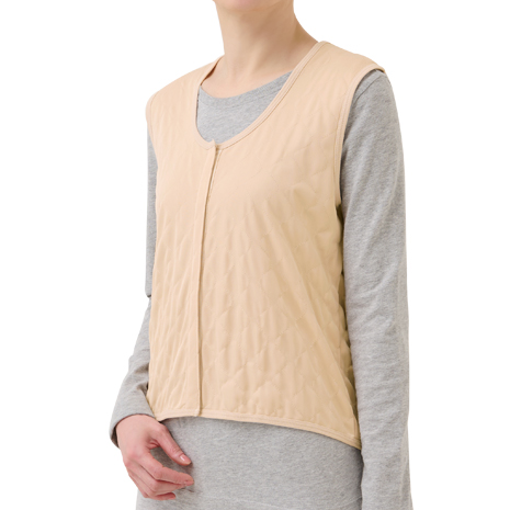 単品）＜セルヴァン＞あったかキルトのインナーベスト