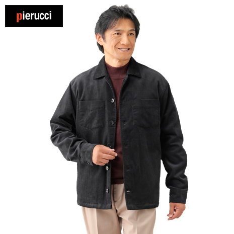＜ピエルッチ＞コーデュロイカバーオールジャケット