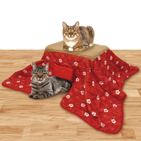 ぽかぽかあったか犬猫用こたつ