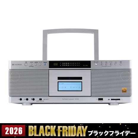 東芝ライフスタイル　ハイレゾ対応ＣＤラジオカセットレコーダー