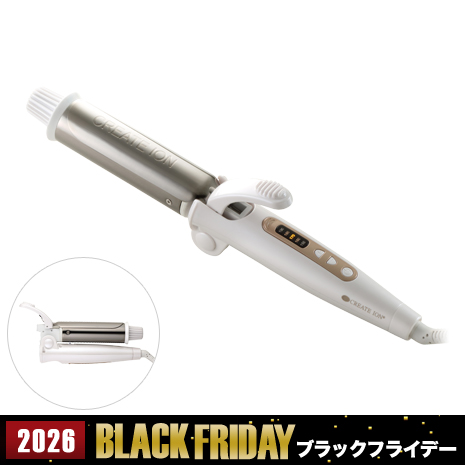 ＜クレイツ＞イオンアイロン「クラインカール３２ｍｍ」
