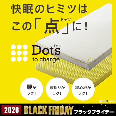 （Ｓ）＜ｎｉｓｈｉｋａｗａ＞Ｄｏｔｓ　ヘルシーマットレス