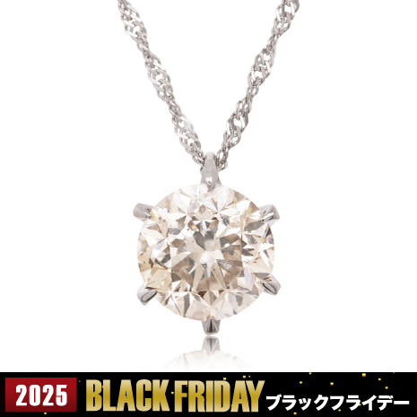 鑑別書付 プラチナ超大粒3ctダイヤモンドペンダント