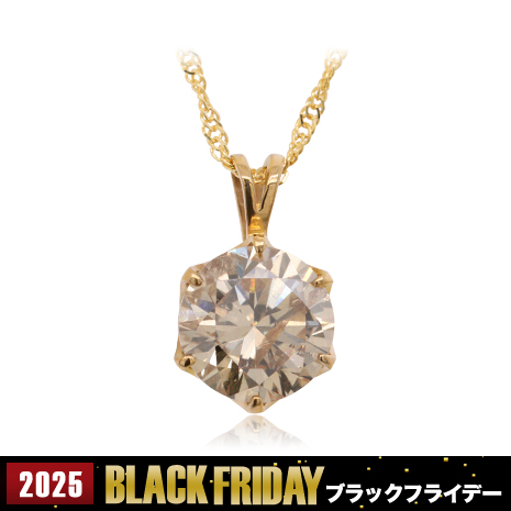 オール純金　２ｃｔダイヤモンドペンダント