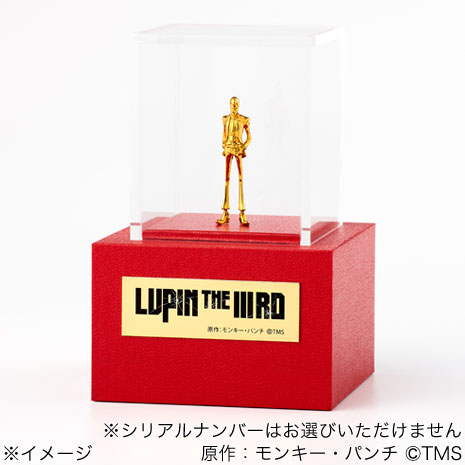 ＬＵＰＩＮ　ＴＨＥ　ＩＩＩ　ＲＤ　ルパン三世　純金フィギュア