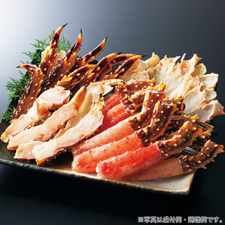 北海道産　殻むき生たらばがにセット