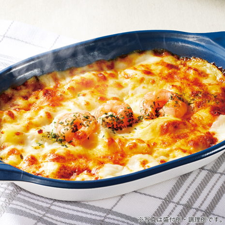 海老とチーズのグラタン
