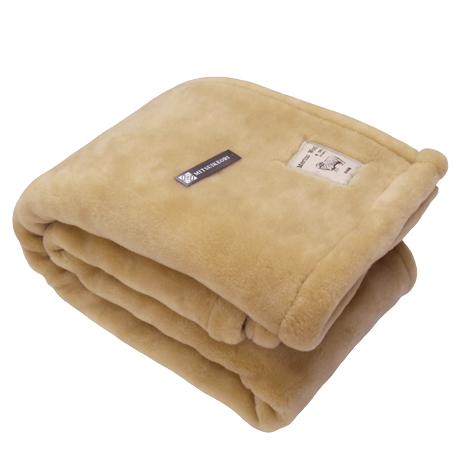 ふんわりウールマイヤー掛け毛布