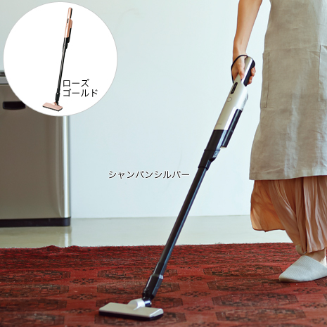 ＜シロカ＞２ＷＡＹコードレススティッククリーナー