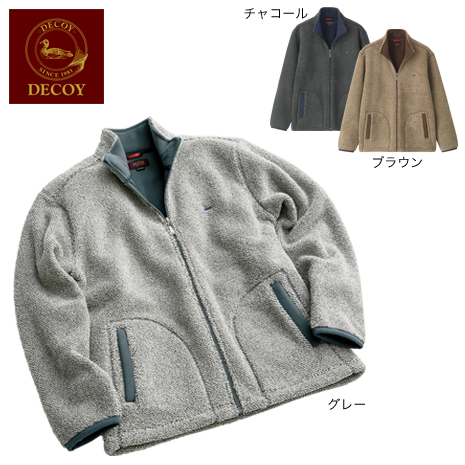 ＜ＤＥＣＯＹ＞あったかフリースジャケット