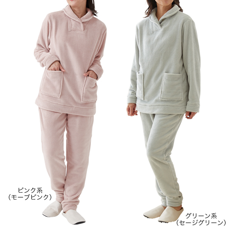 （単品）＜セルヴァン＞ふわふわ毛布の温もりパジャマ