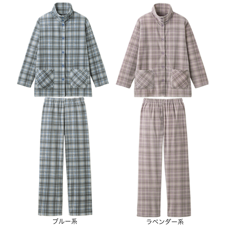 単品）＜セルヴァン＞軽くてあったかフリースパジャマ