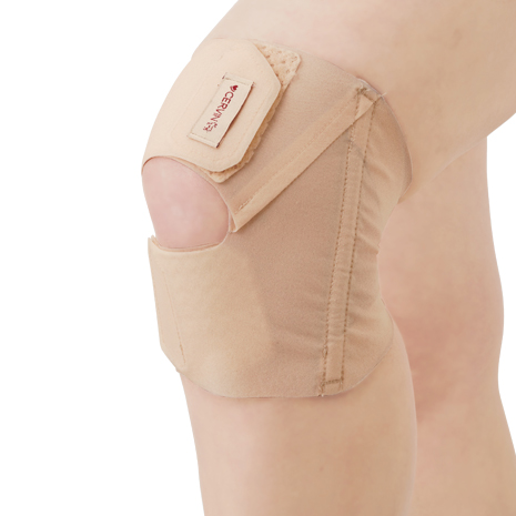 ＜セルヴァン＞素肌みたいな極薄ひざサポーター同サイズ２枚組